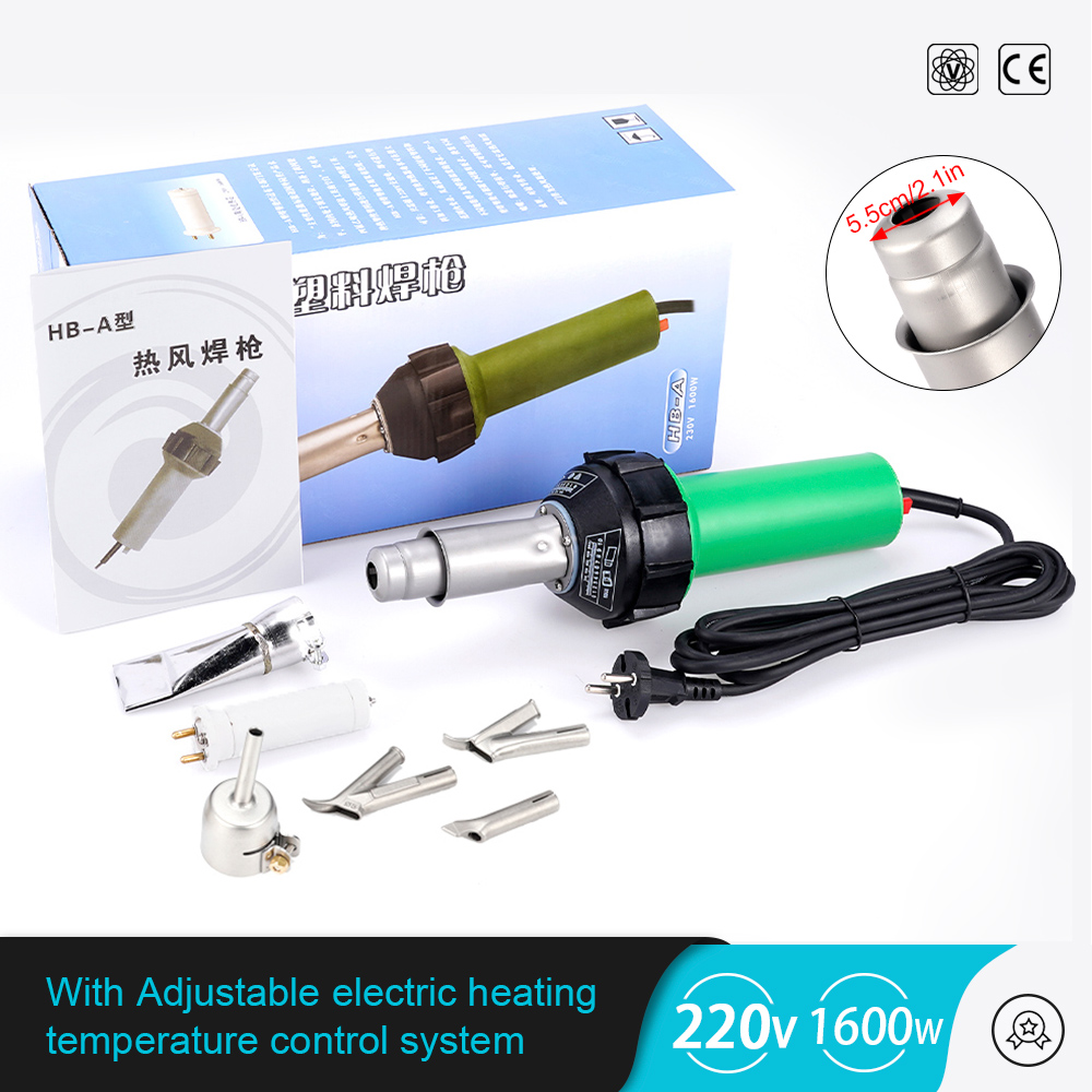 220V 1600W Plastic Welding Gun - Pipe Freeze Spray recension och pris