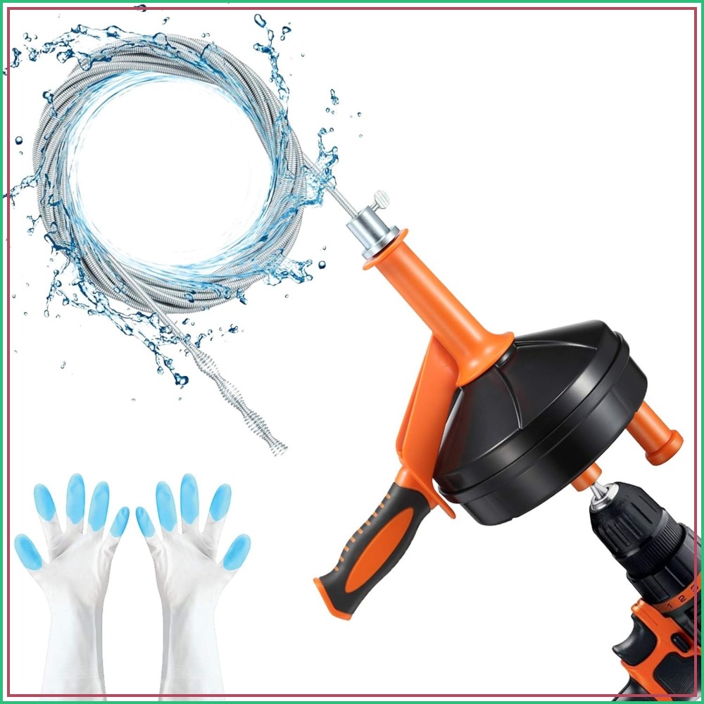 Drain Auger Clog Remover with  - Drain Snake Flexible recension och pris