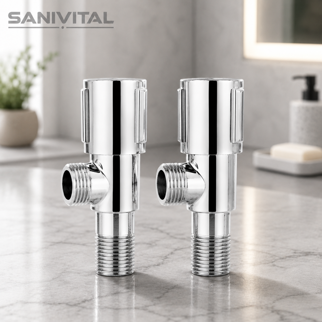 SANIVITAL G1/2 Angle Valve Sta - Toilet Fill Valve recension och pris